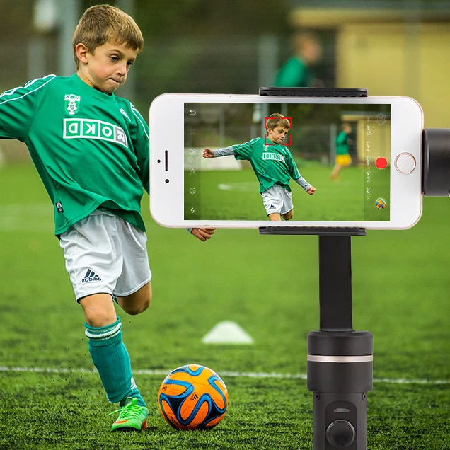 3 осевой стабилизатор для смартфона FeiyuTech SPG C iPhone/Xiaomi/Samsung S7 Zoom с кнопкой палка