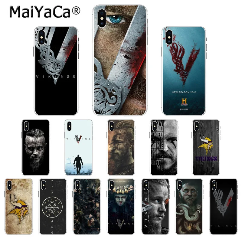 Чехол для телефона MaiYaCa vikings цветной милый iphone SE 2020 11 pro X XS MAX 66S 7 7plus 8 8Plus чехол с