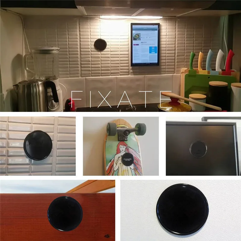 1 шт. Rround Волшебный держатель для планшета Противоскользящий коврик телефона