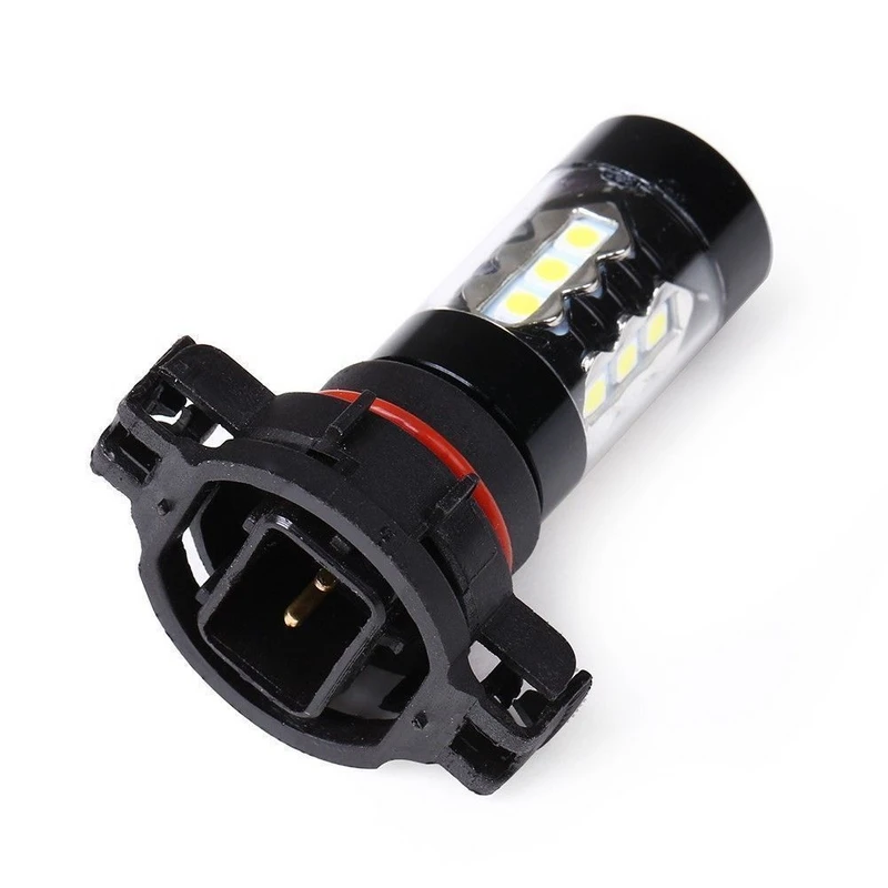 JXLCLYL 2 шт. белый H16 5250 5201 PSX24W 80 Вт 16LED Противотуманные фары Дневные Фары Светильник