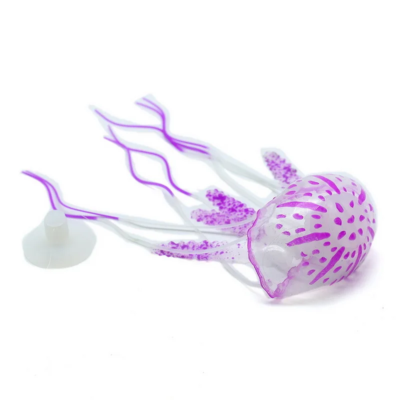 Светящиеся моделирование кремния люминесцентные аквариум Aritificial Медузы пейзаж