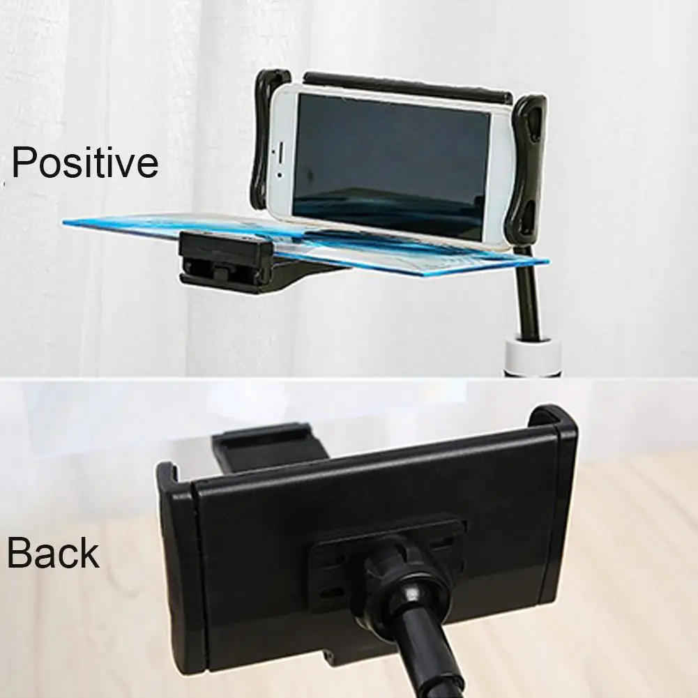 Universal 3D HD Mobile Phone Screen Enlarge Magnifier Movies Amplifier With Bluetooth SpeakerPhone Bracket Stand Holder Desktop | Мобильные
