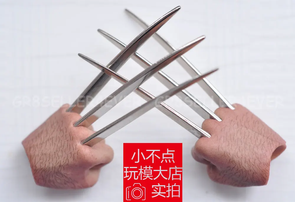 1/6 scale Wolverine metal claws fit 12&quot Logan Hugh Jackman Muscular figure body | Игрушки и хобби