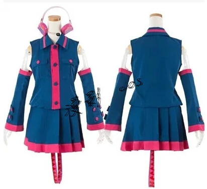 Новинка 2017 Косплей костюм Kasane Teto без наушников|kasane teto cosplay|cosplay costumekasane |