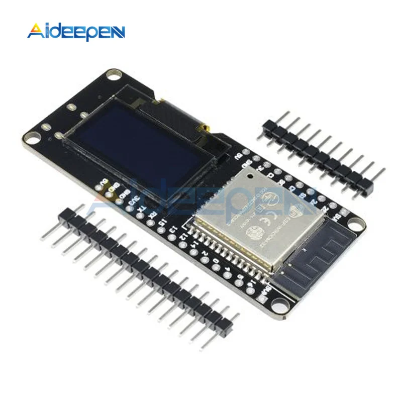 Цифровая плата разработки ESP32 0 96 дюйма OLED Wi Fi Bluetooth ESP8266 ESP12F CP2102 модуль для
