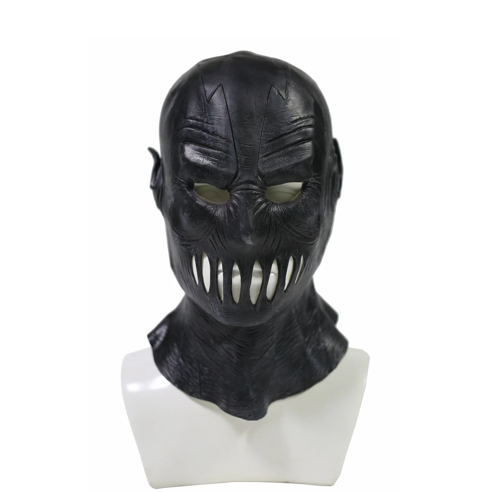 XCOSER The Flash сезонная 2 Zoom маска черная полная голова латексная для косплея Cotusme