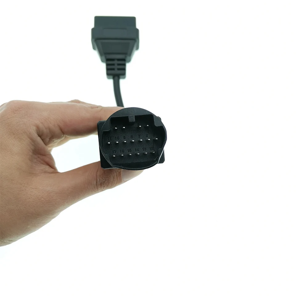 OBD адаптер кабель mazida 17 pin к OBD2 16 Авто Диагностический Интерфейс кабель|Кабели и