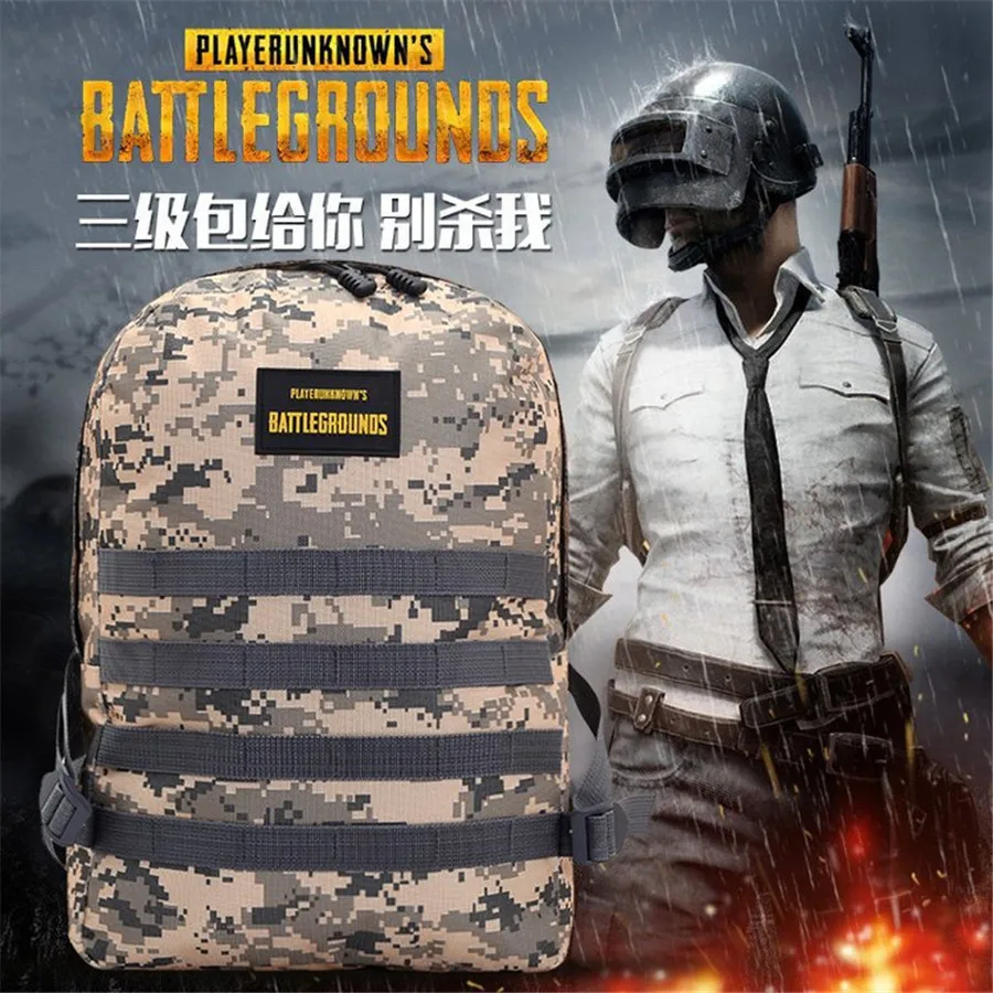 PUBG Рюкзак Сумка косплей игры Playerunknown's Battlegrounds Уровень 3 Рюкзак инструктора открытый большой емкости рюкзак