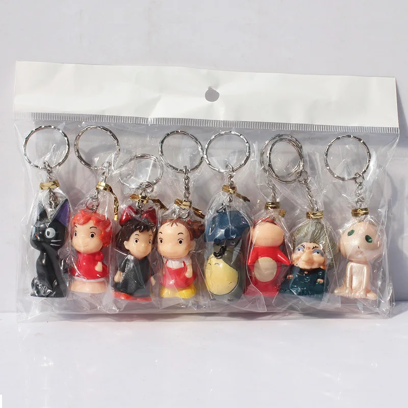 8 шт./компл. аниме Хаяо Миядзаки Мой сосед Тоторо кикикикис служба доставки поньё