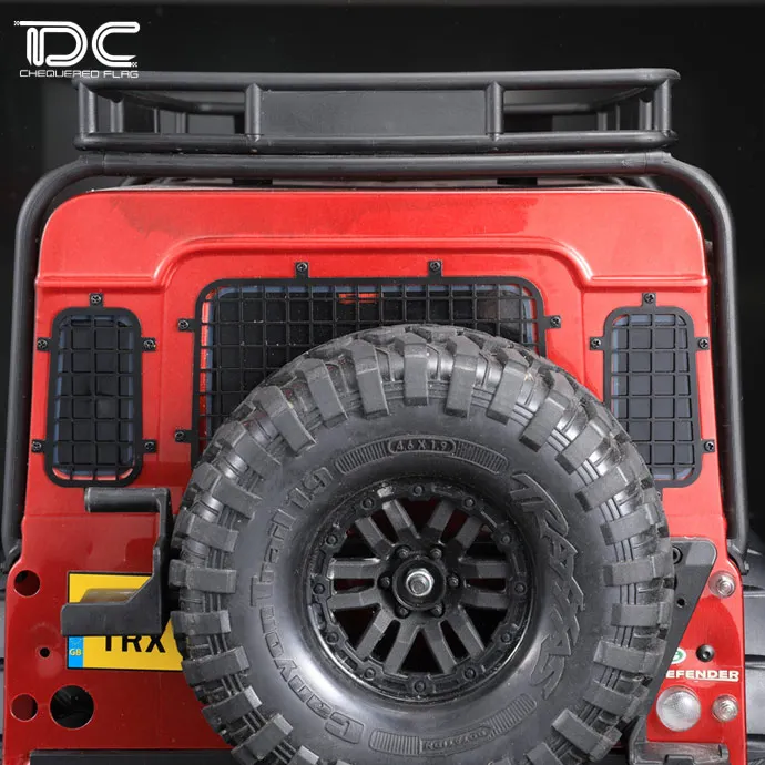 Задняя маленькая сетка для боковых окон 2 шт. TRAXXAS TRX4 TRX-4 TRX 4 | Игрушки и хобби