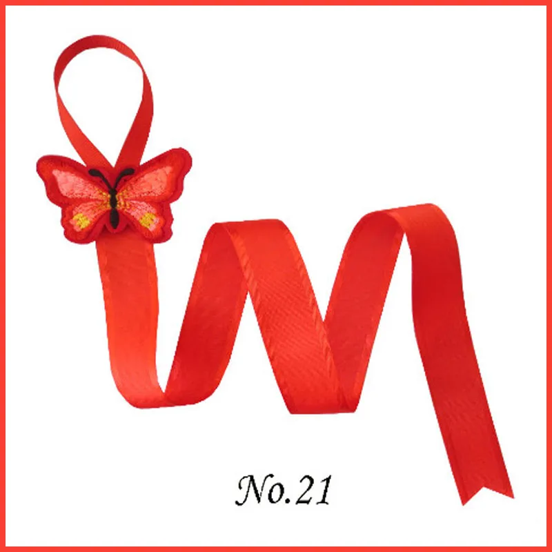 

30 BLESSING 30 Inch Hair Clip Holder Ribbon Bow Storage Organizer Butterfly