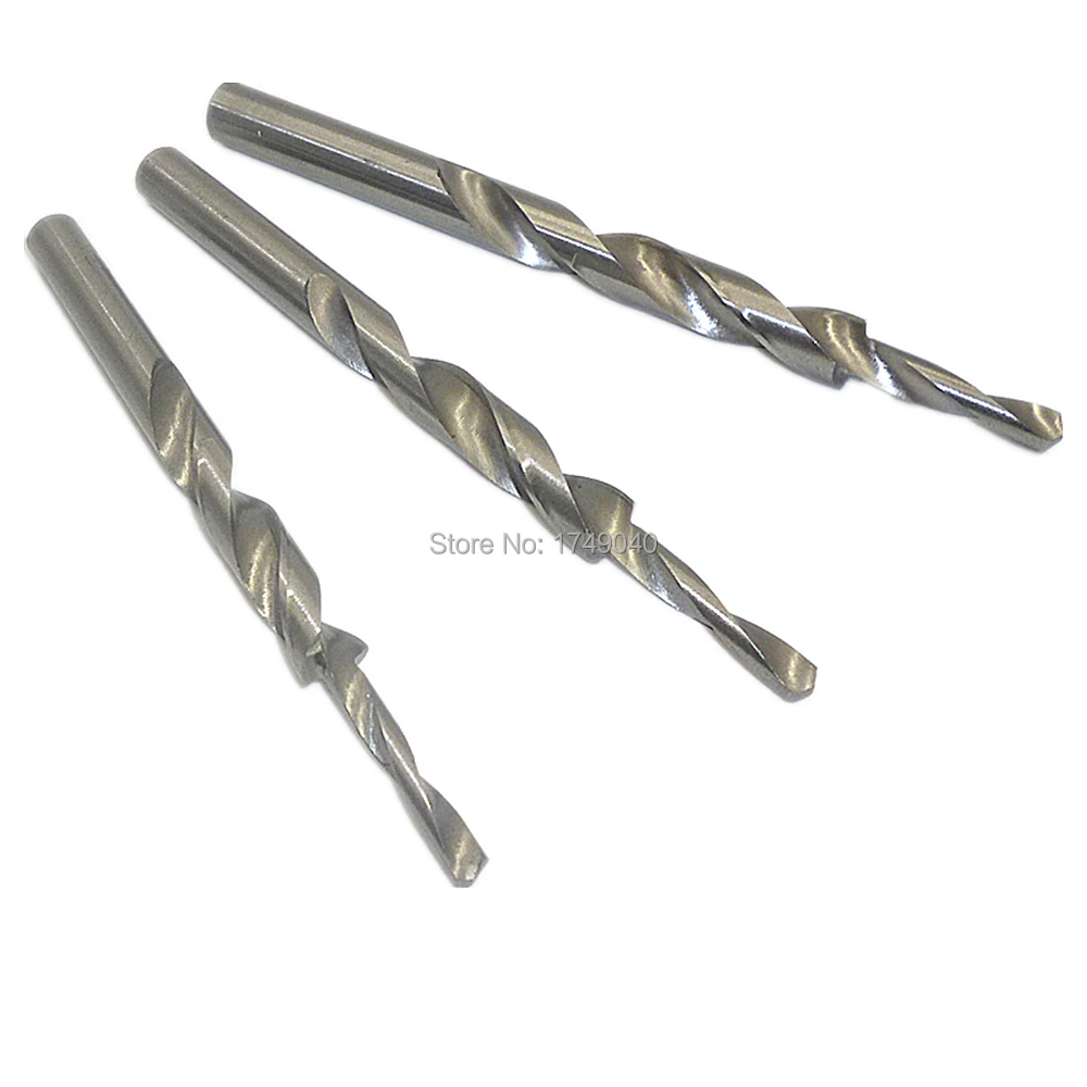 

HSS Replacement Twist Step Drill Bit 8mm-4mm 9mm-5mm 10mm-6mm Woodwork Drill Bit for Manual-Pocket Hole Systems