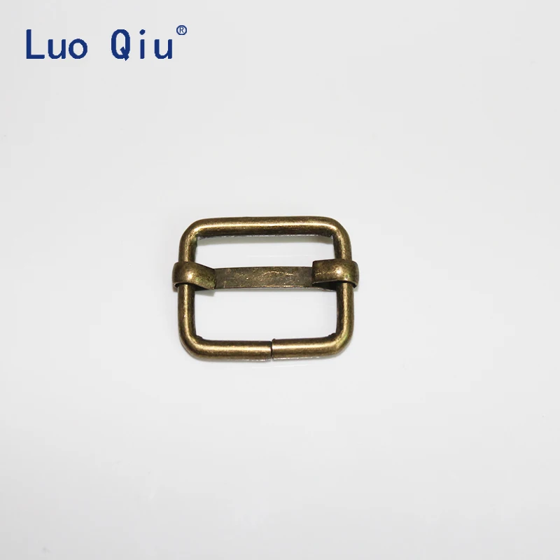 Luo Qiu 500 шт./лот 20 мм бронзовая Регулируемая лямка Пряжка для подтяжек пряжки ремня