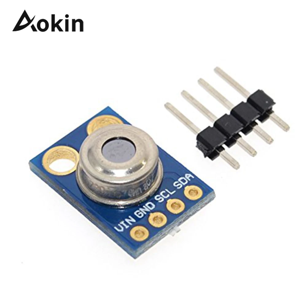 Новый GY 906 MLX90614ESF бесконтактный инфракрасный датчик температуры модуль IIC I2C
