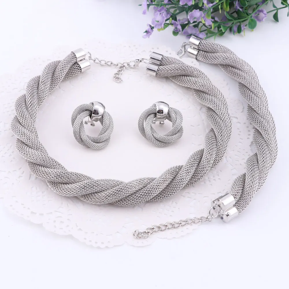 Новая мода преувеличенный большой чокер винтажное массивное ожерелье цепочка