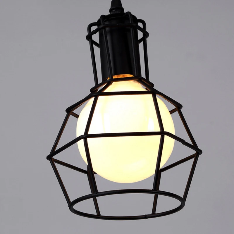 Nordic minimalist lighting creative wrought iron led chandelier living room interior bedroom dining lamp | Лампы и освещение