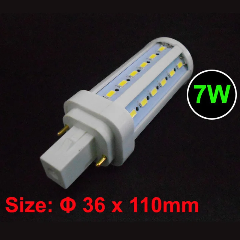 G24 Светодиодная лампа G24d 3 g24d 1 5 Вт 6 7 9 10 SMD5730 светильник 2 110 В 220 в 360 градусов ce