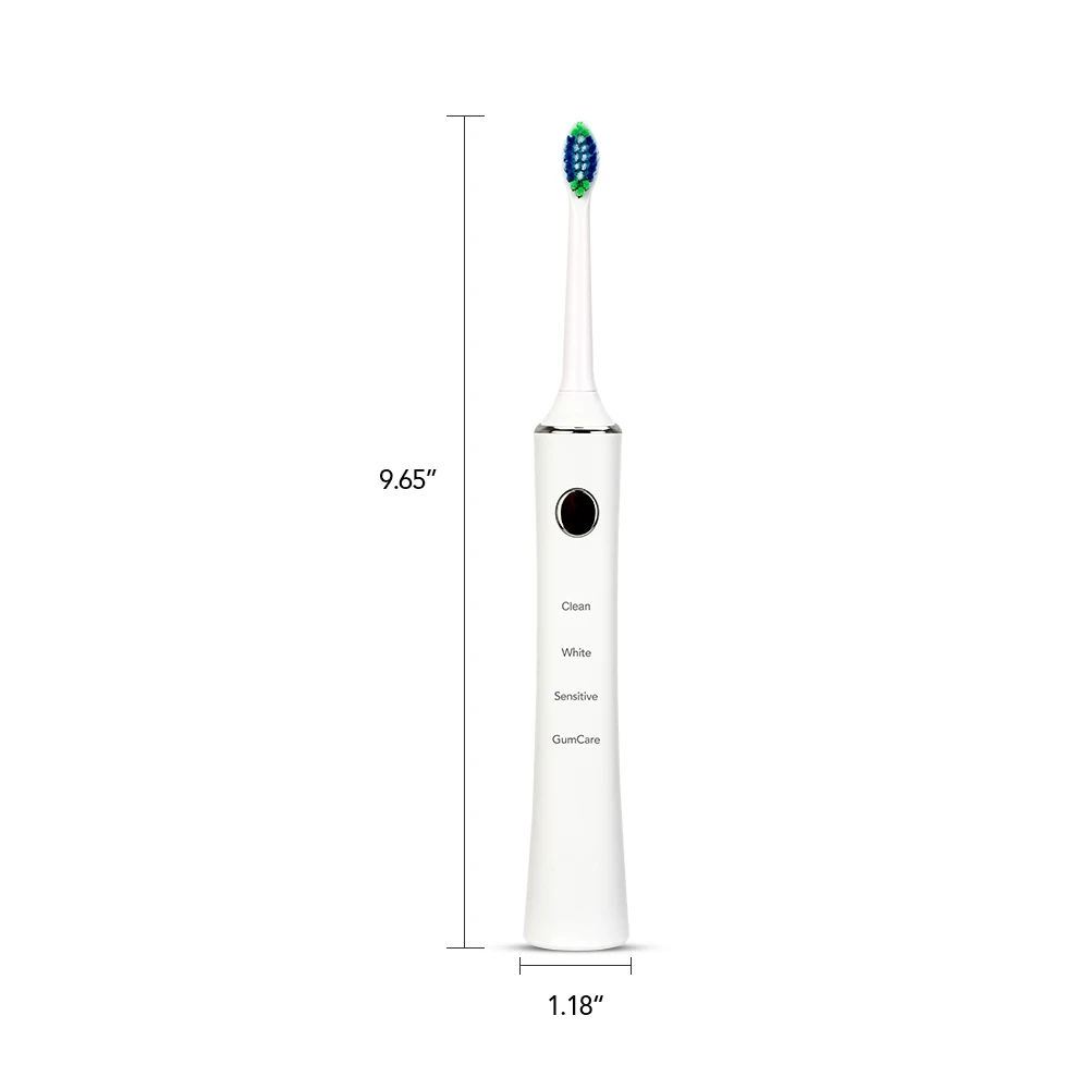 Щетка Зубная ультразвуковая аккумуляторная 4 режима насадки | Бытовая техника