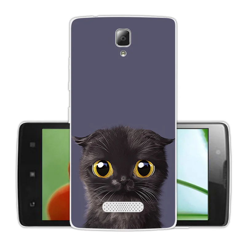 Мягкий ТПУ чехол для мобильного телефона Lenovo A2010 мягкий из прозрачный