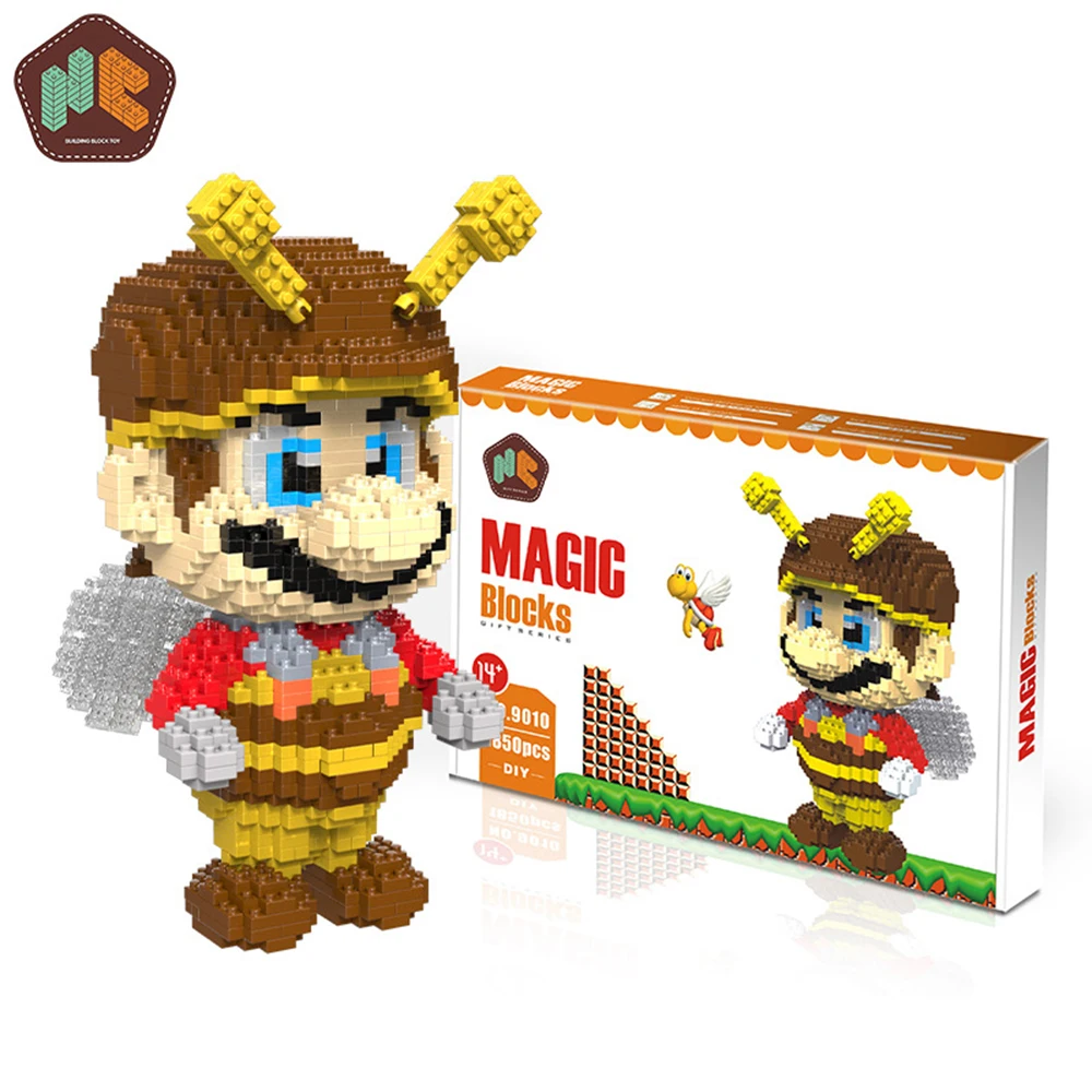Микки Маус дети пластиковые блоки hc 9053 дизайн продукты красивый подарок игрушка