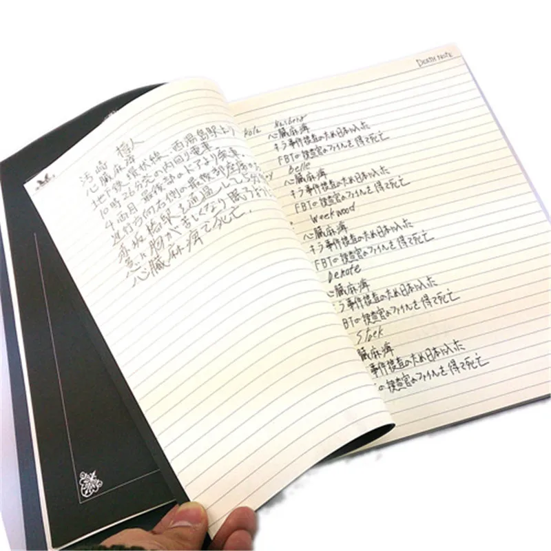 A4 Ryuk Death Note кожаный чехол для записной книжки Сверхъестественное Бог книга Япония Кира убийца светильник Yagami Raito плакат+ кулон ожерелье