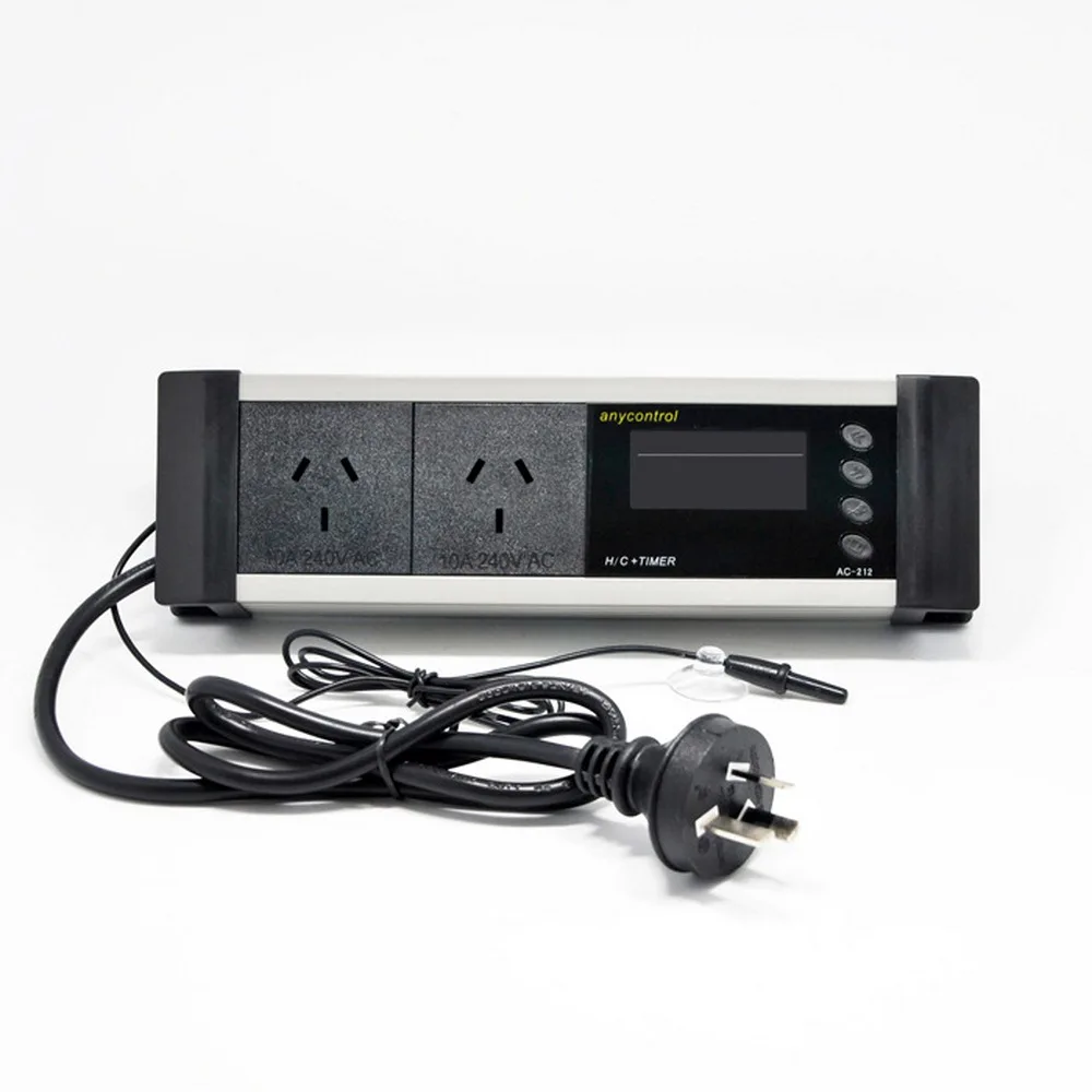 

Aquarium Accessories Thermostat Tortoises Reptiles Temperature Controller with Waterproof Sensor Temperature Controller