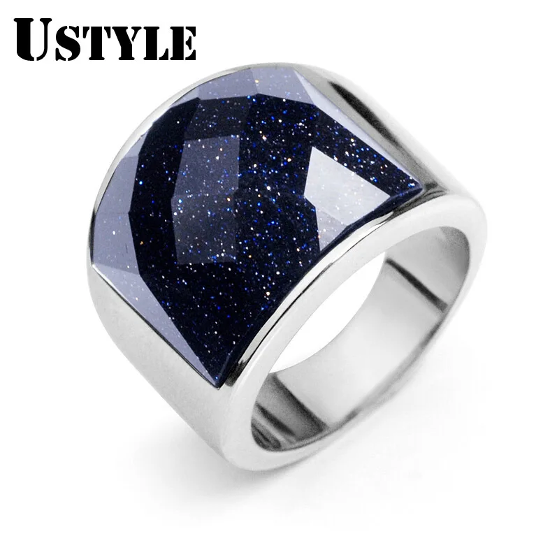 USTYLE Новое поступление модные ювелирные изделия из титановой стали 316L кольцо