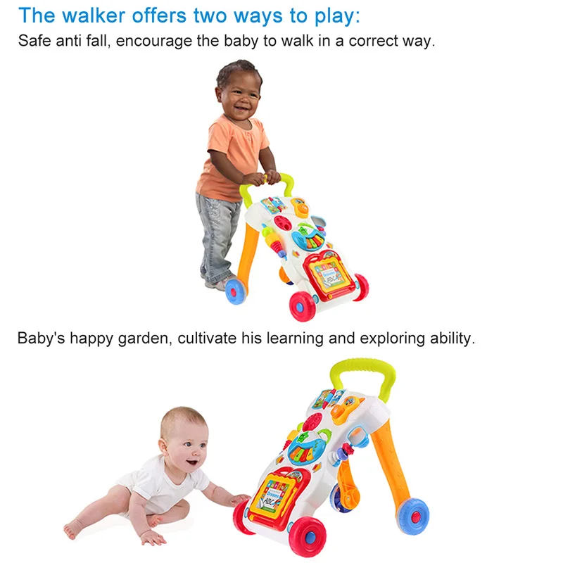 IMBABY многофункциональные детские ходунки с резервуаром для воды игрушка-тележка для ребенка сидя-ходунки для детей обучения ребенка