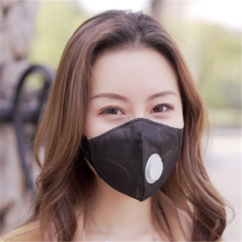 4 шт. Xiaomi AirPOP фильтр Маска 98.2% PM 2,5 с вентиляционным клапаном долговечная анти-Дымчатая комфортная маска для лица 2 цвета