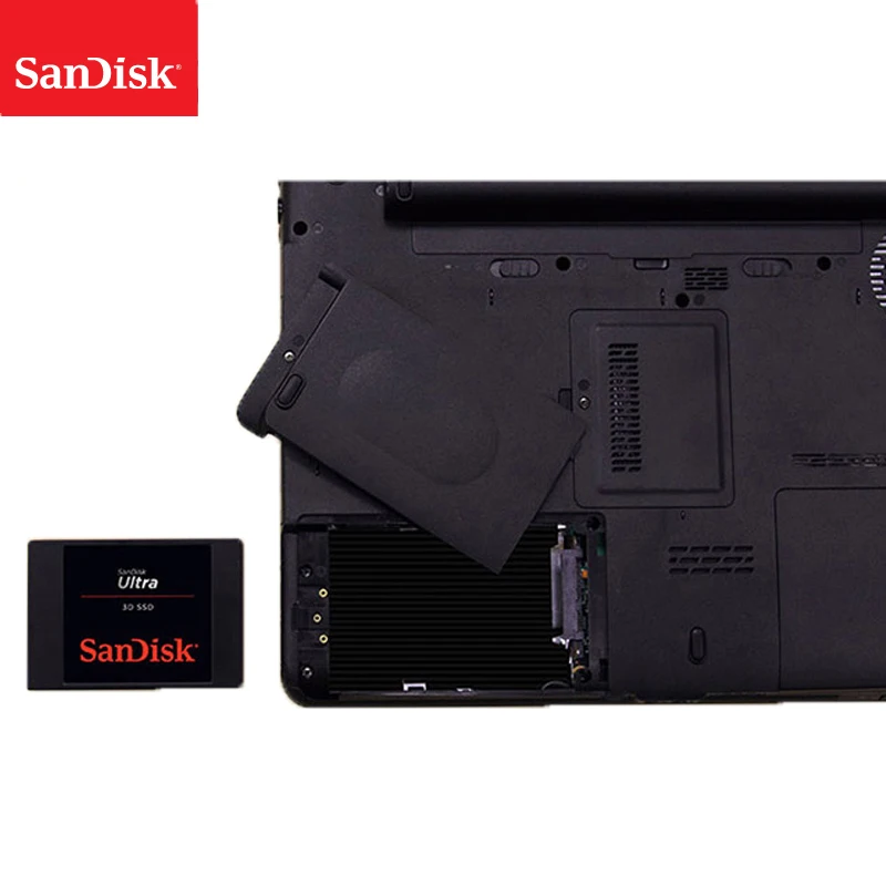 100% Оригинал Sandisk ULTRA 3D Внутренний твердотельный жесткий диск 500 Гб 560 МБ/с./с SATA Revision