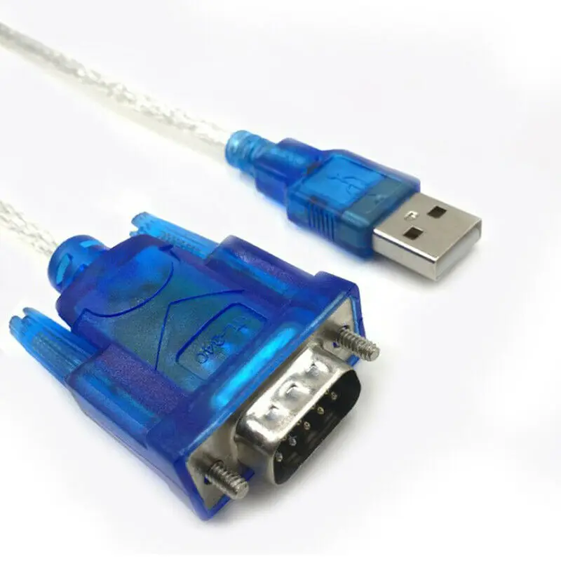 Горячая Распродажа USB в RS232 последовательный порт 9-контактный Мужской кабель COM