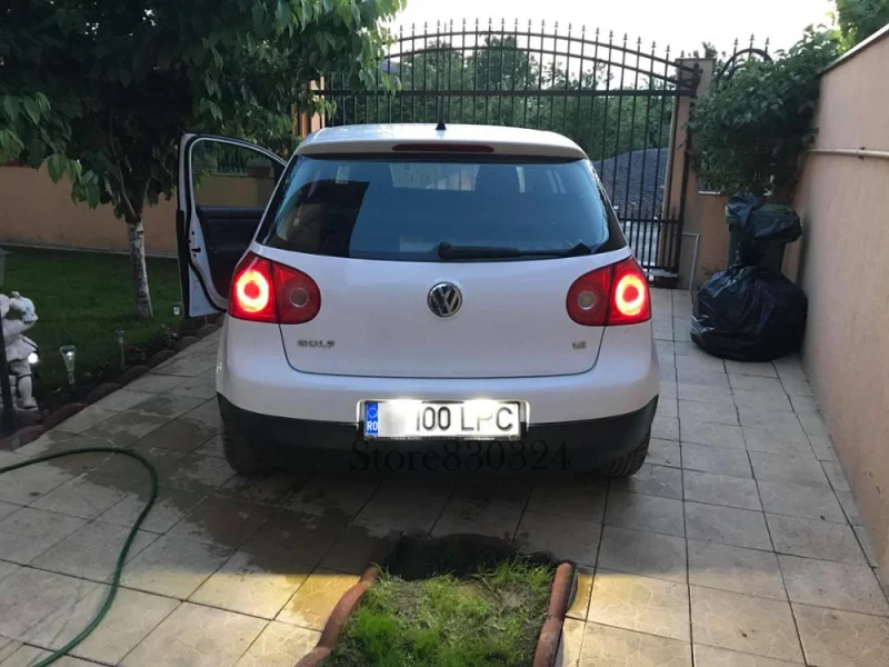 Светодиодный фонарь для номерного знака 18SMD Canbus 2 шт. задний Volkswagen VW GOLF MK4 MK5 MK6 MK7