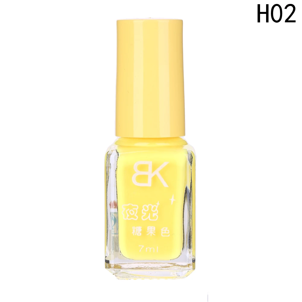 Кисточки для дизайна ногтей 7 мл Лак для ногтей Nagellak светящийся флуоресцентный Неон лак для ногтей светится в темноте vernis a ongle