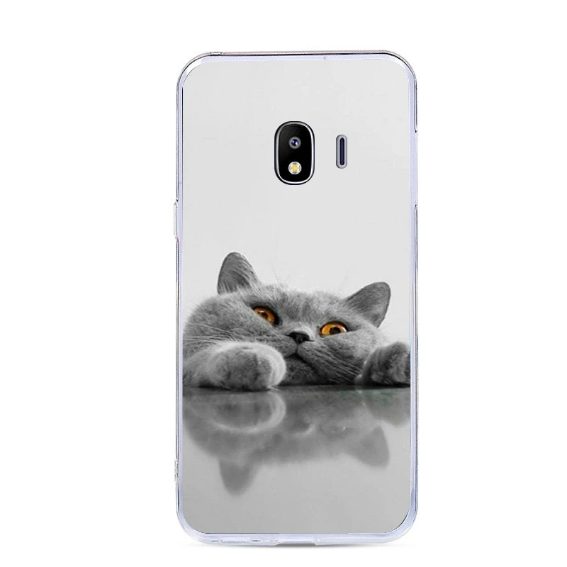Мягкий чехол для Samsung J2 Core силиконовая задняя крышка телефона Galaxy 2018 J 2 SM J260F