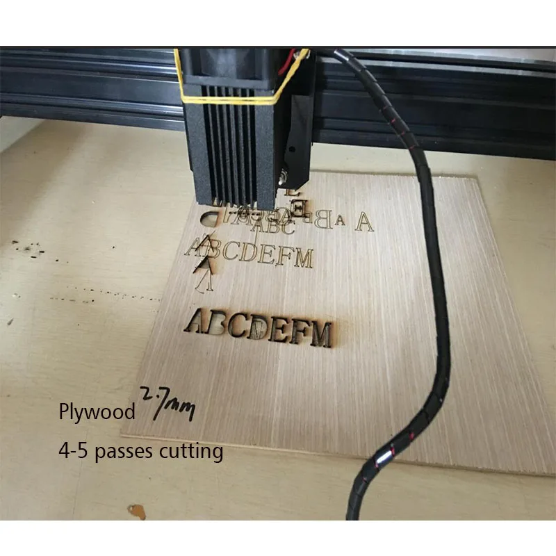 Лазерный модуль DIY 445nm 15 Вт 15000 МВт высокомощный гравировальный станок с ЧПУ для