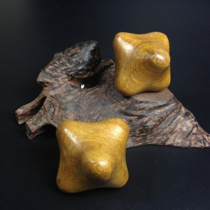 2 шт. вьетнамские ароматные деревянные шестиугольные акупунктурные шарики для