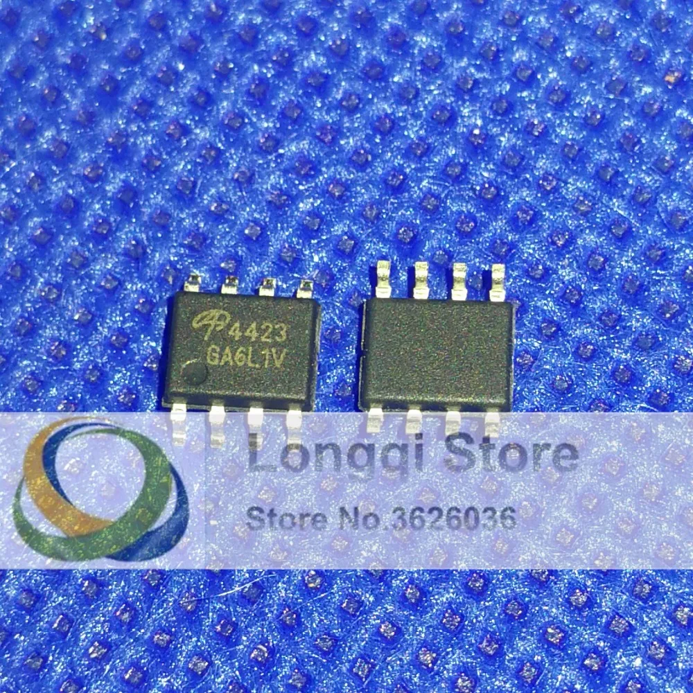 

10PCS AO4423L AO4423 4423 SOIC-8 SOP-8 P-Channel Enhancement Mode Field Effect Transistor PNP 17A 30V