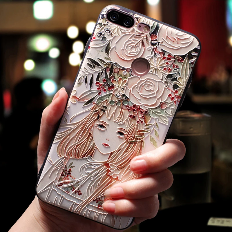 Чехол для телефона YonLinTan 3D чехол HuaWei Honor 9 Honor9 lite силиконовый роскошный на заднюю