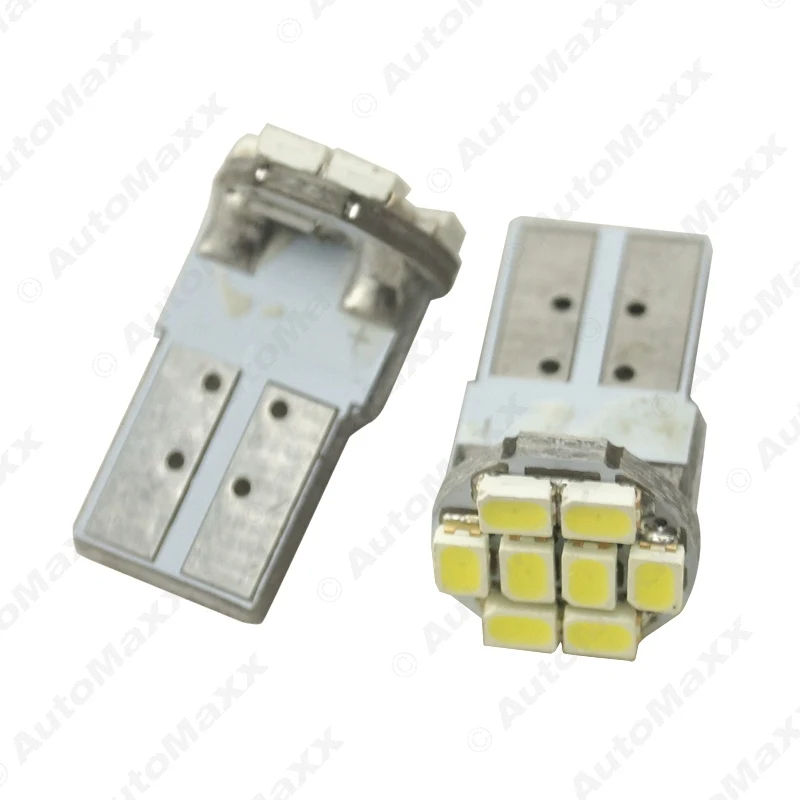 FEELDO 100 шт. мощность белый T10 194 168 1206 8LED 3528 8SMD Wdege Автомобильные Боковые светодиодные