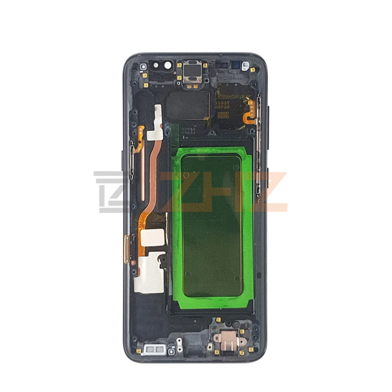 Burn LCD For Samsung Galaxy S8 Lcd Display Douch Screen Digitizer Assembly +Frame G950 G955 S8 Plus Display Replacement Repair images - 6