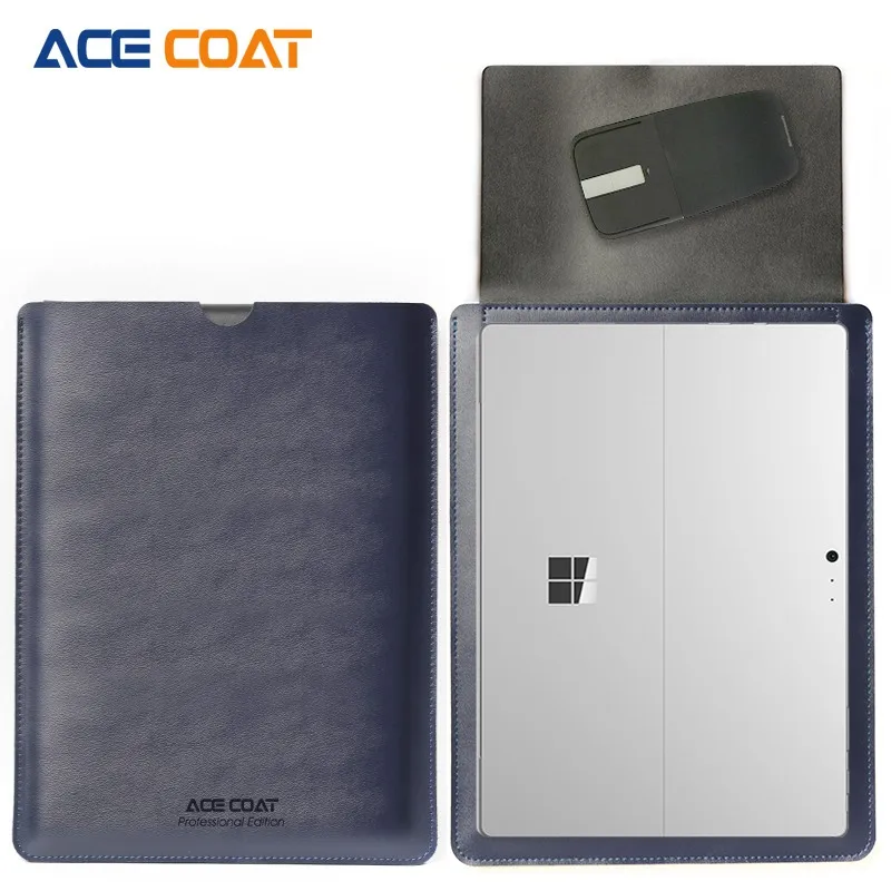 Чехол для ноутбука ACECOAT для microsoft Surface Pro7/Pro6/Pro5, мужская и женская сумка для ноутбука, чехол для ноутбука, для 12,3 дюймового планшета - Цвет: Blue
