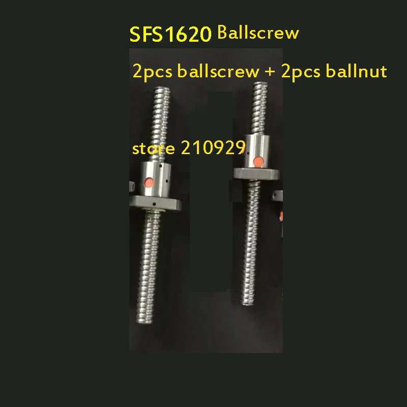 2 комплекта SFS1620 L450mm шариковый винт|linear guide|ball screw linear guideball |