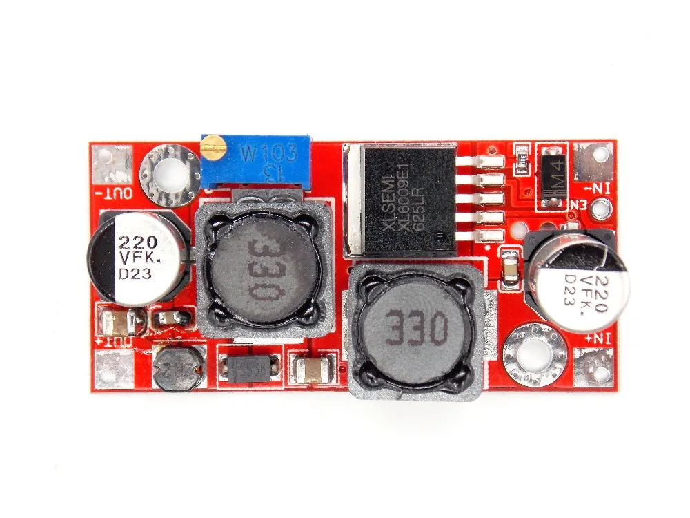 Официальный Регулируемый понижающий преобразователь iSmaring DC-DC XL6009 модуль питания