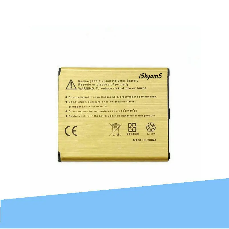 ISkyams 1x3030 мАч B600BC золотой аккумулятор для Samsung Galaxy S 4 SIV I9500 I9502 I9505 I9508 I9507V R970 S4 Active I9295