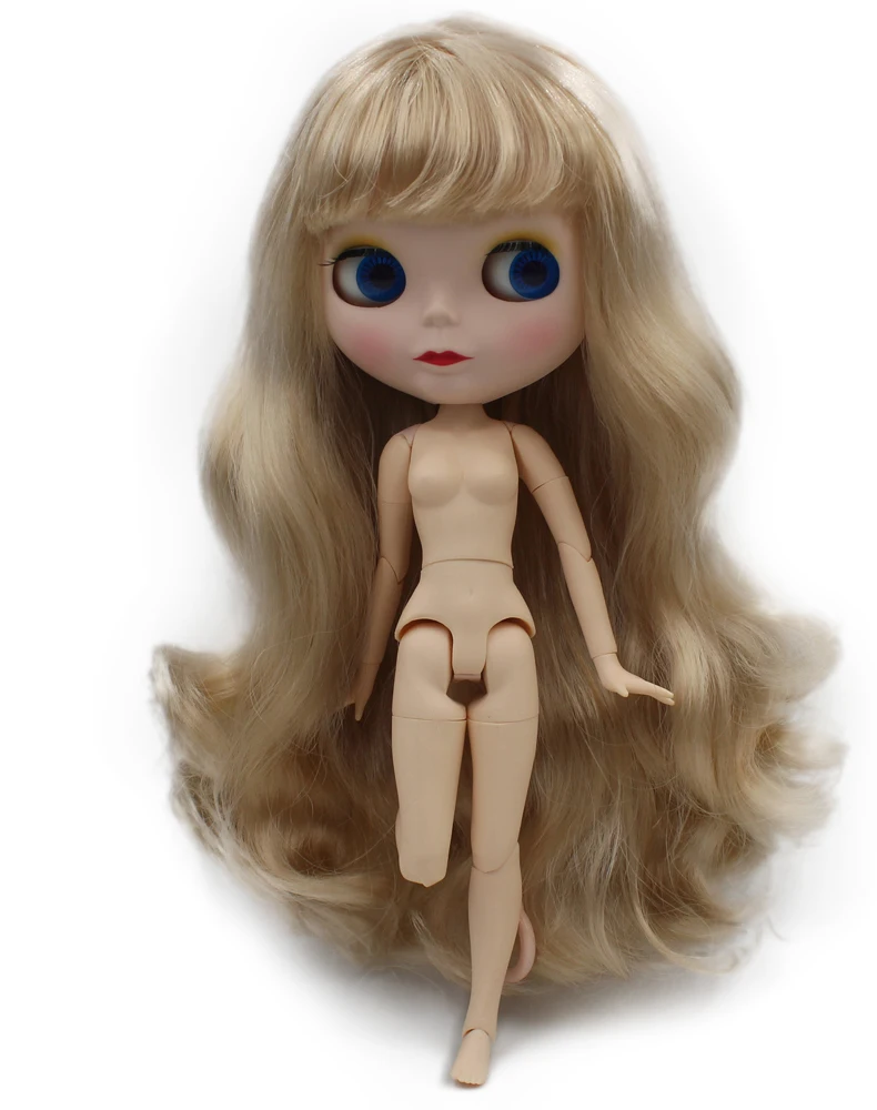 Шарнирная кукла Blyth, Neo Blyth кукольные Обнаженная индивидуальные матовое куклы может быть изменен макияж и платье "сделай сам", 1/6 шарнирные куклы SNO9