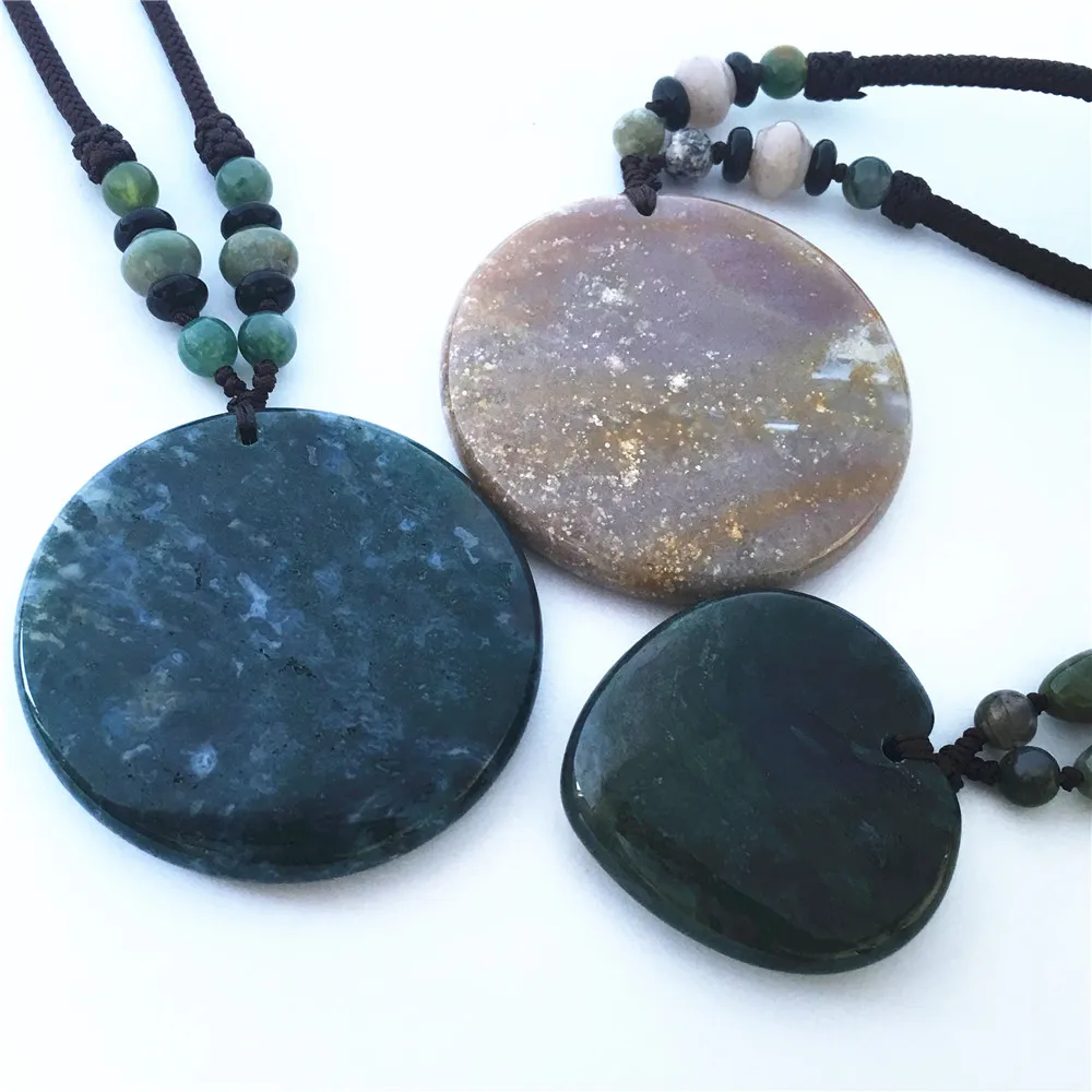 Газель Новый! Ожерелье с круглым свитером в виде сердца|Ожерелья подвеской| |