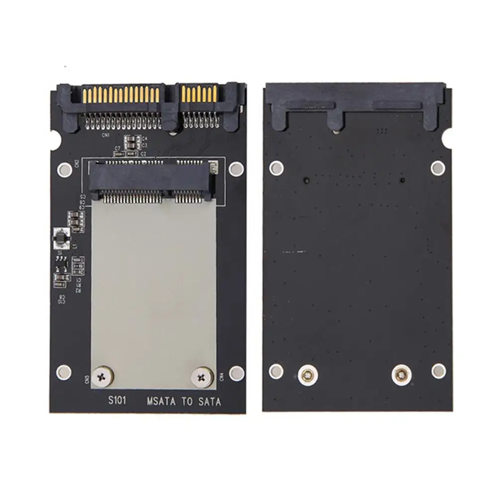 MSATA SSD до 2,5 дюймов SATA III адаптер карты Жесткий диск конвертер Модуль платы