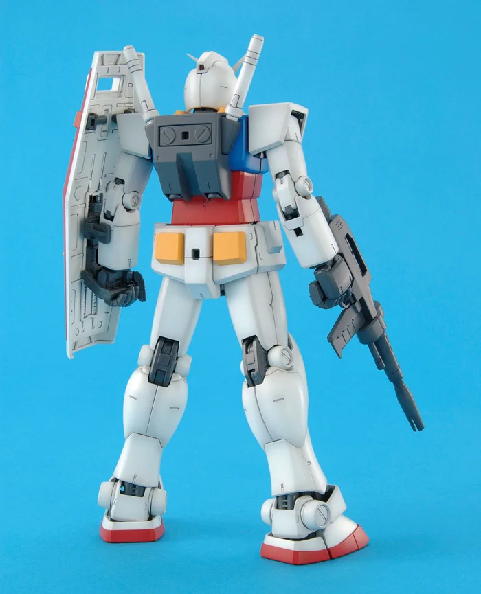 Bandai GUNDAM 1/100 мг RX-78-2 воина гундама VER.2.0 мобильный костюм сборки модель Наборы фигурки Детские игрушки