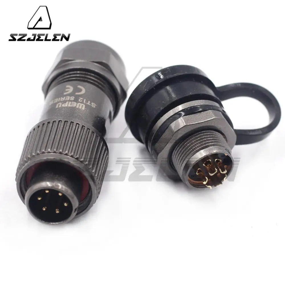 Origina WEIPU ST1210/ST1213 2 3 4 5 6 7 9pin водонепроницаемый разъем вилки и розетки IP68