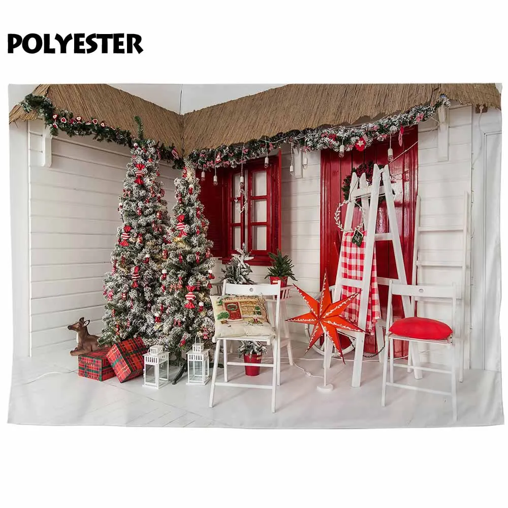 Фон Funnytree рождественские украшения для дома и улицы деревянные деревья подарок